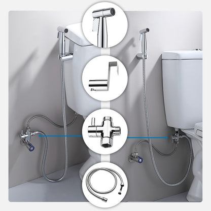 Decaura Handheld Douche Bidet Spray Kit Chrome/Brushed Gold/Brushed Nickel