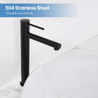 Decaura Bathroom Basin Mixer Tap Vanity Faucet Single Handle Tapware Tall/Small