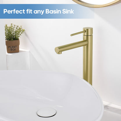 Decaura Bathroom Basin Mixer Tap Vanity Faucet Single Handle Tapware Tall/Small