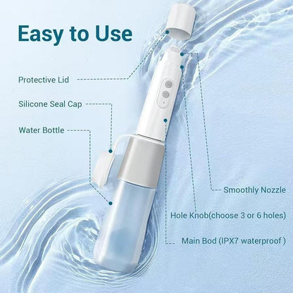Aquatiz Portable Bidet for Travel, Electric Rechargeable Handheld Travel Bidet