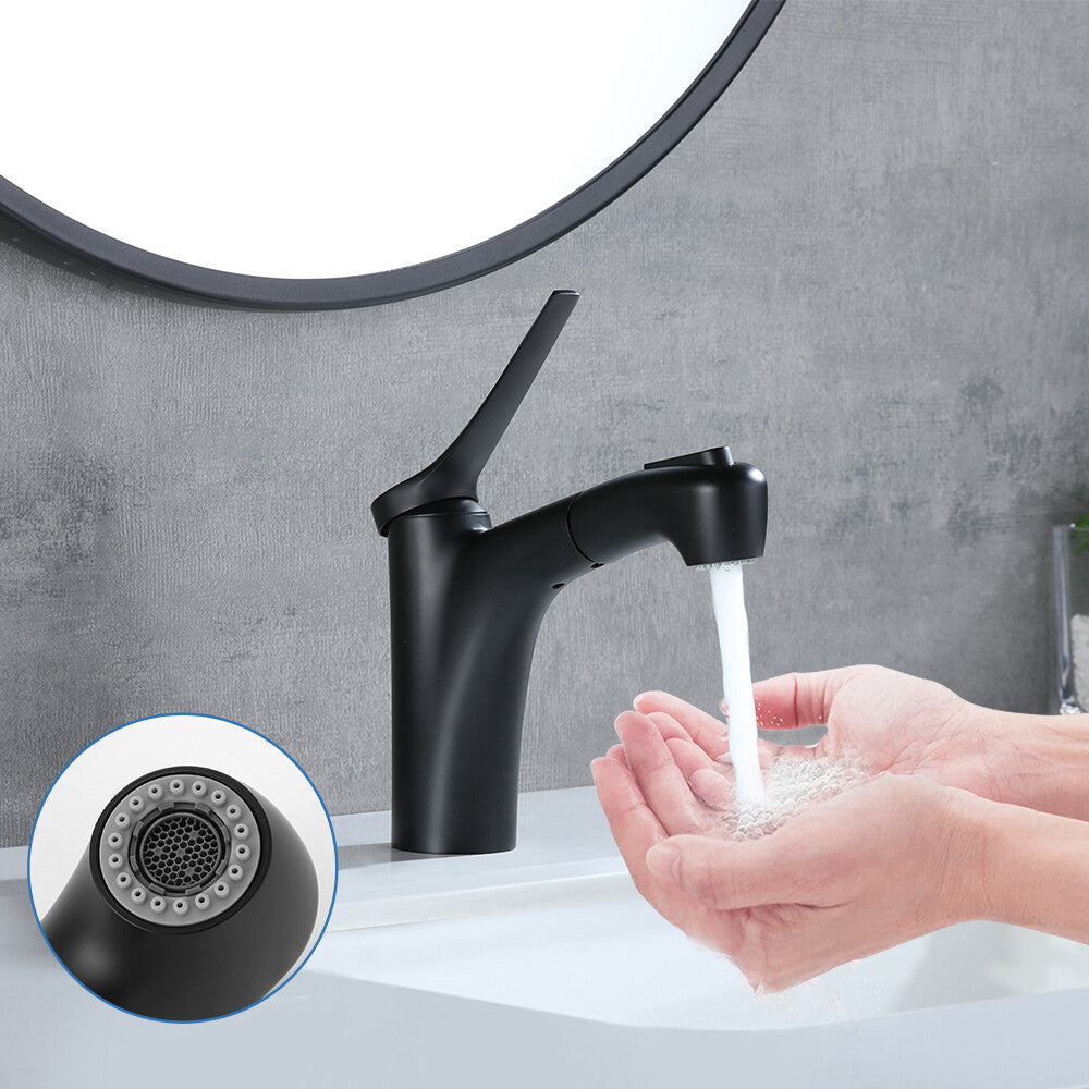 Decaura Bathroom Basin Mixer Tap Vanity Faucet Single Handle Tapware Tall/Small