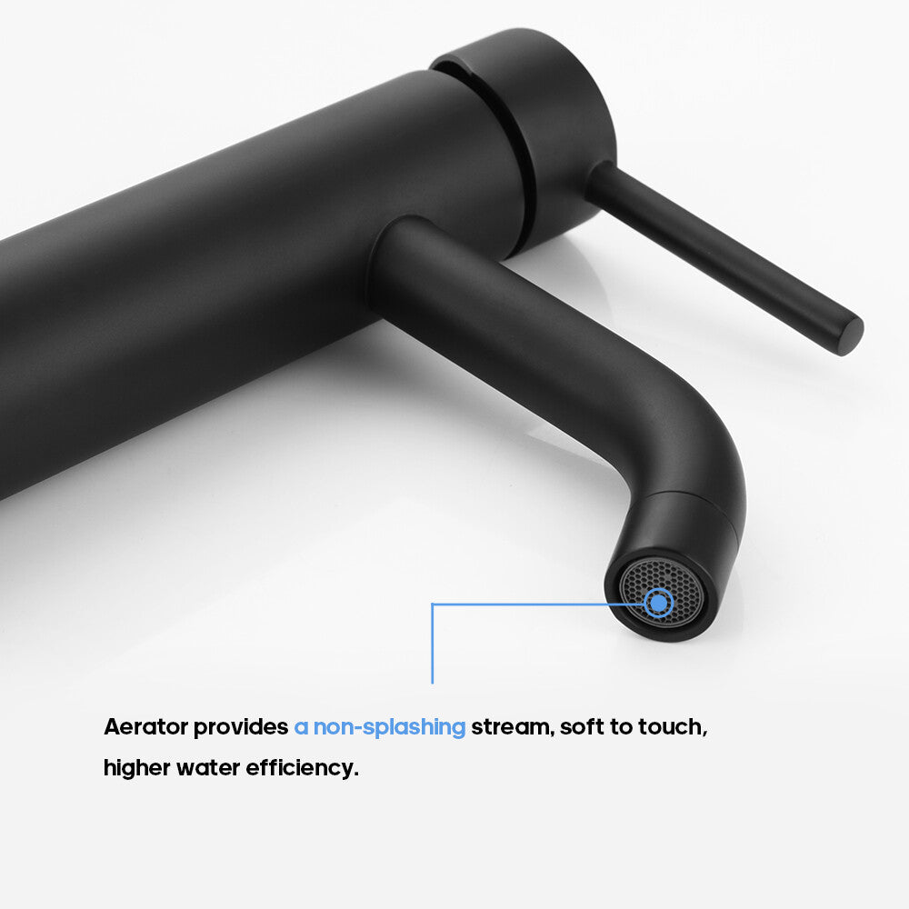 Decaura Bathroom Basin Mixer Tap Vanity Faucet Single Handle Tapware Tall/Small