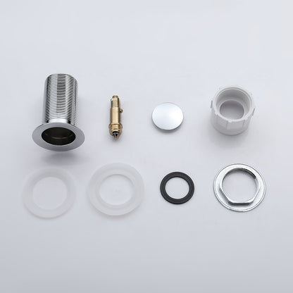 Decaura Pop Up Waste without Overflow Vanity Basin Push Plug Drain 32mm Chrome