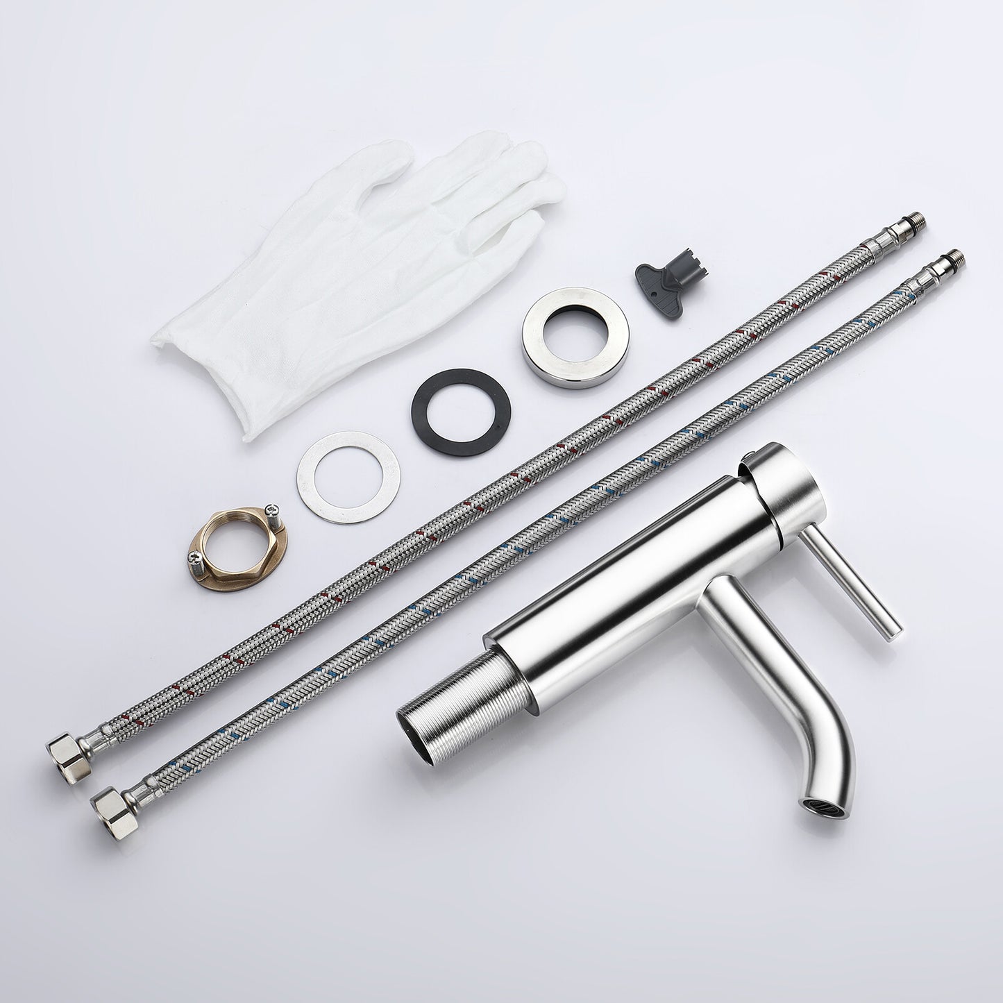 Decaura Bathroom Basin Mixer Tap Vanity Faucet Single Handle Tapware Tall/Small