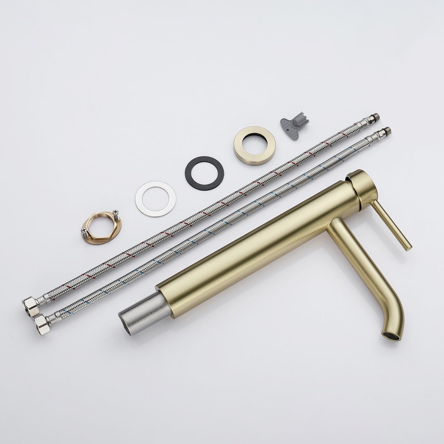 Decaura Bathroom Basin Mixer Tap Vanity Faucet Single Handle Tapware Tall/Small