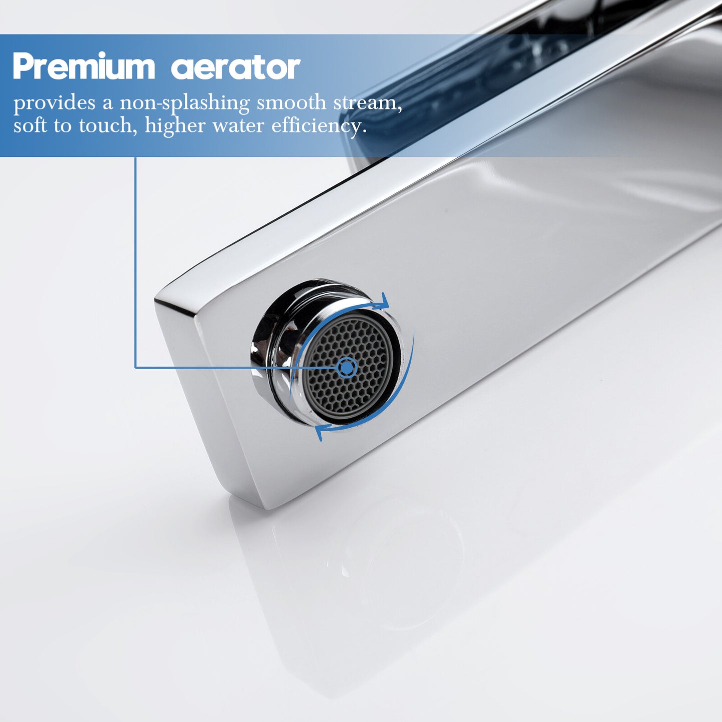 Decaura Tall Bathroom Basin Mixer Tap Vanity Sink Taps Tapware Faucet Chrome