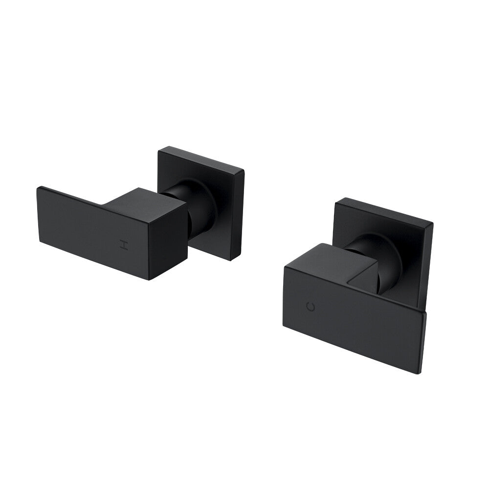 Decaura Shower Mixer Tap Square Brushed Gold/Chrome/Black Wall Mounted Tapware