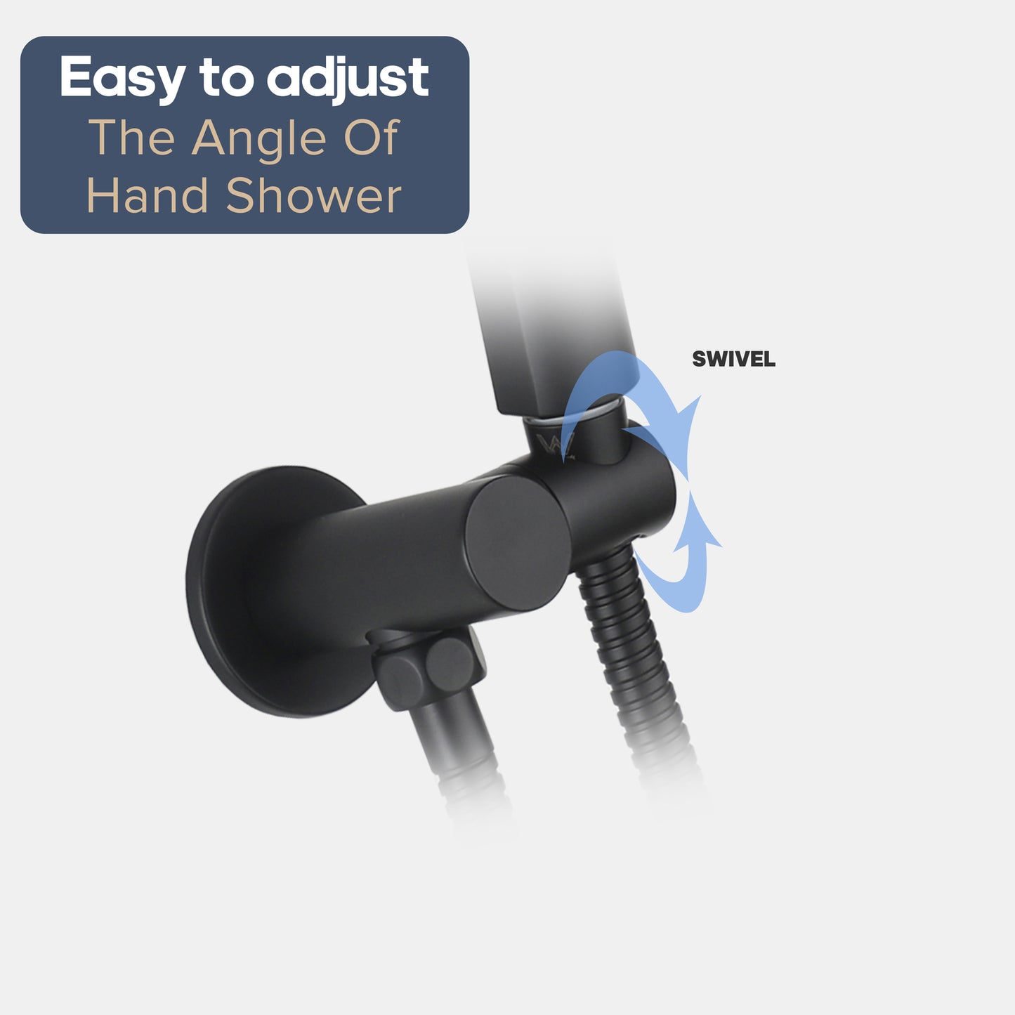 Decaura Hand Held Shower Head Set Shower Handset 3-Mode Sprayer Shower Taps