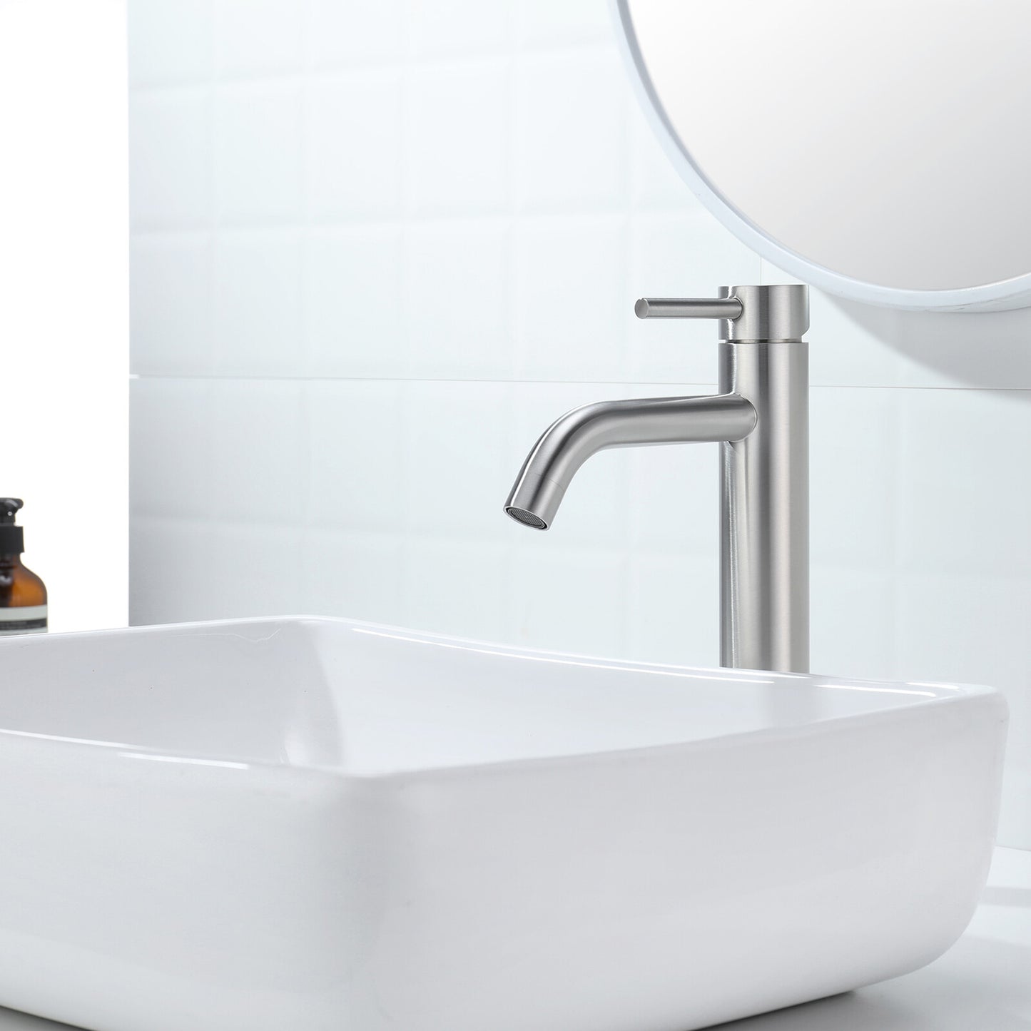 Decaura Bathroom Basin Mixer Tap Vanity Faucet Single Handle Tapware Tall/Small