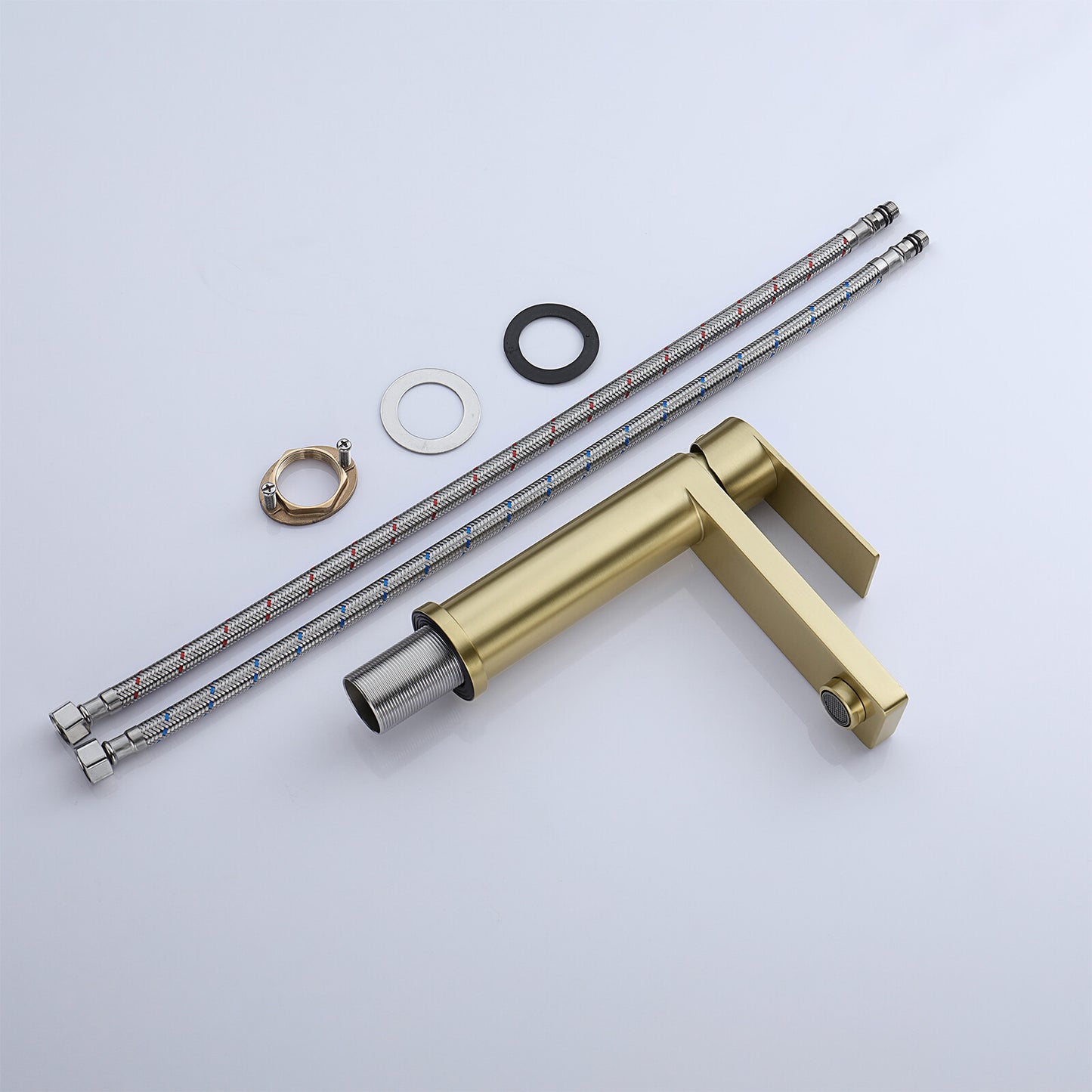 Decaura Bathroom Basin Mixer Tap Brushed Gold Vanity Taps Basin Taps