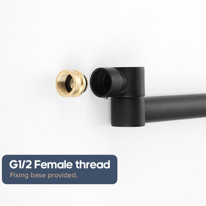 Decaura Bath Spout Wall Water Spout Basin Shower Mixer Taps Tapware Set Bathroom