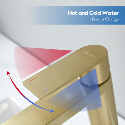 Decaura Bathroom Basin Mixer Tap Vanity Faucet Single Handle Tapware Tall/Small