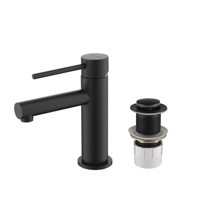 Decaura Bathroom Basin Mixer Tap with Pop Up Waste Chrome/Black/Brushed Gold