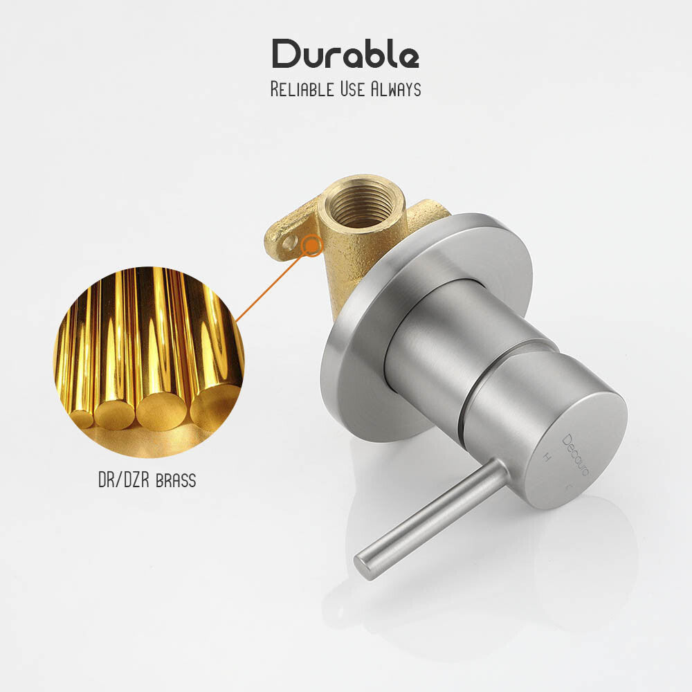 Decaura 180° swivel bath spout water spouts wall tapware mixer taps bathroom