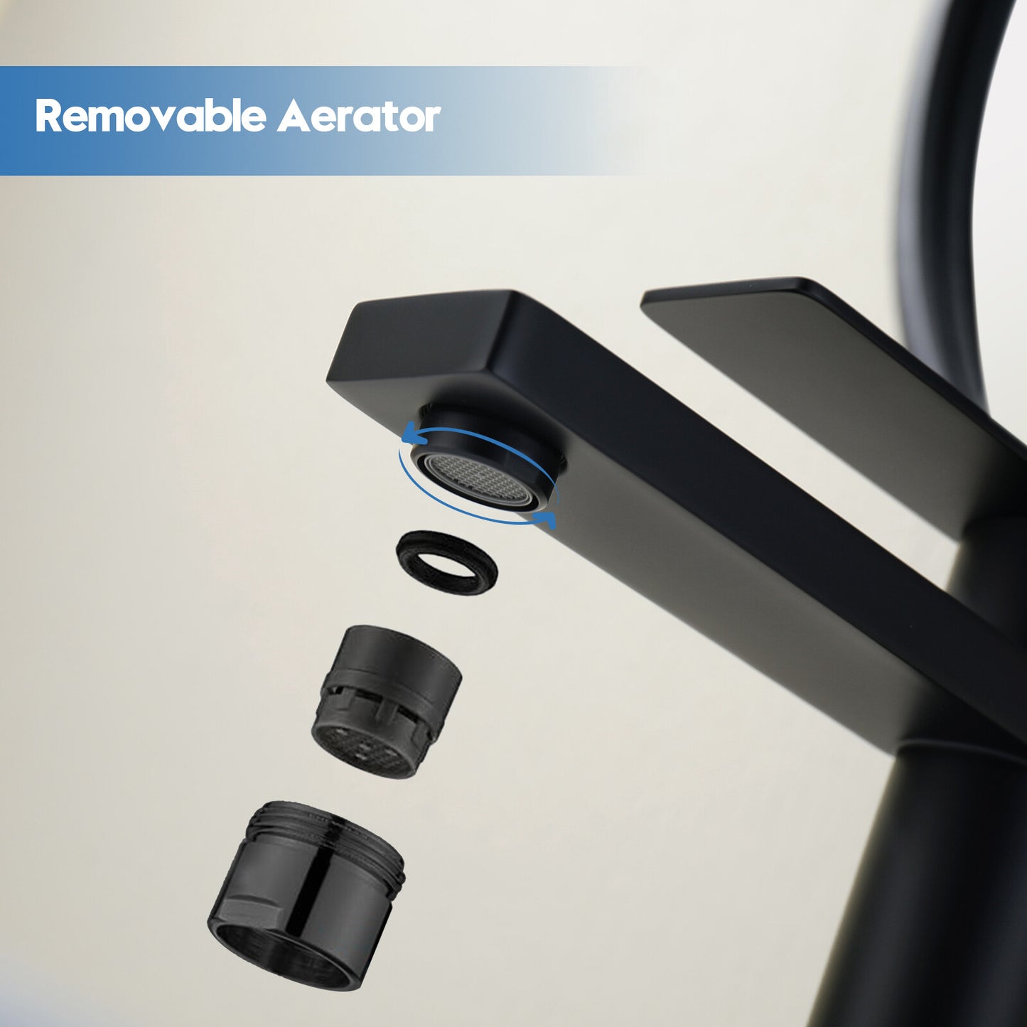 Decaura Bathroom Basin Sink Vanity Mixer Tap Black Chrome Brushed Gold