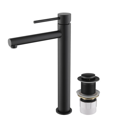 Decaura Bathroom Basin Mixer Tap with Pop Up Waste Chrome/Black/Brushed Gold