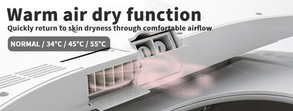 Duxta Smart Bidet Toilet Seat Cover LED Night Light Remote Control Antibacterial