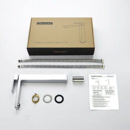 Decaura Bathroom Basin Mixer Tap Vanity Faucet Single Handle Tapware Tall/Small