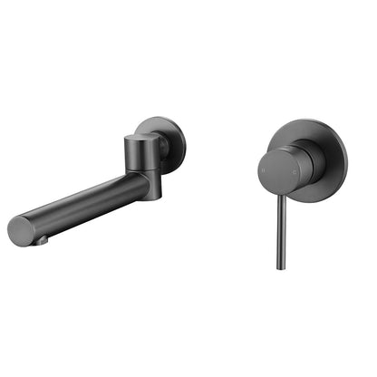 Decaura Bath Spout Wall Water Spout Basin Shower Mixer Taps Tapware Set Bathroom