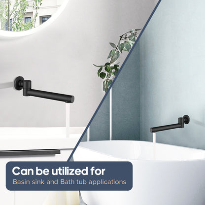 Decaura Bath Spout Wall Water Spout Basin Shower Mixer Taps Tapware Set Bathroom