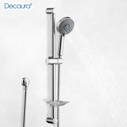 Decaura Hand Held Shower Head On Sliding Rail Set Shower Mixer Tap Wall Tapware