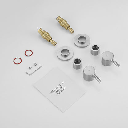 Decaura 180° swivel bath spout water spouts wall tapware mixer taps bathroom