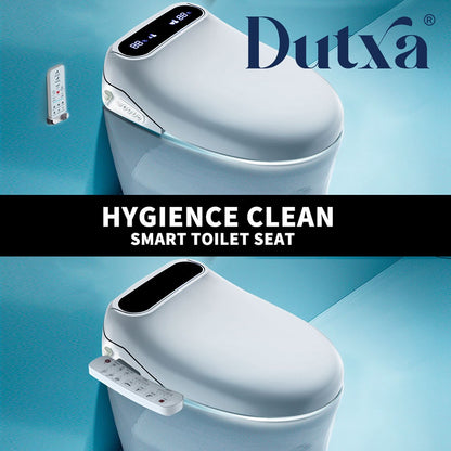 Duxta Smart Bidet Toilet Seat Cover LED Night Light Remote Control Antibacterial