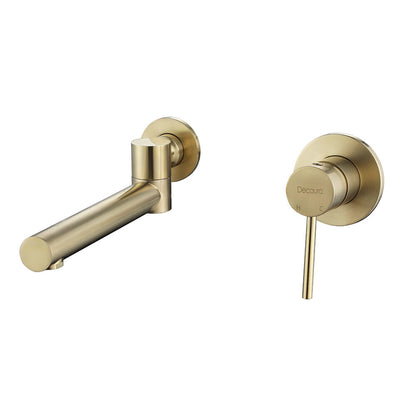 Decaura Bath Spout Wall Water Spout Basin Shower Mixer Taps Tapware Set Bathroom